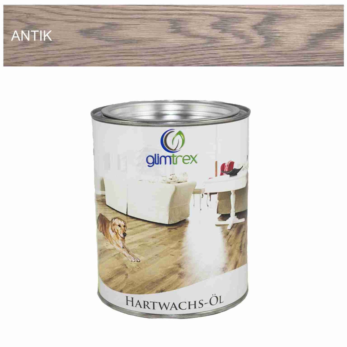 Hartwachs-Öl farbig (1 l)