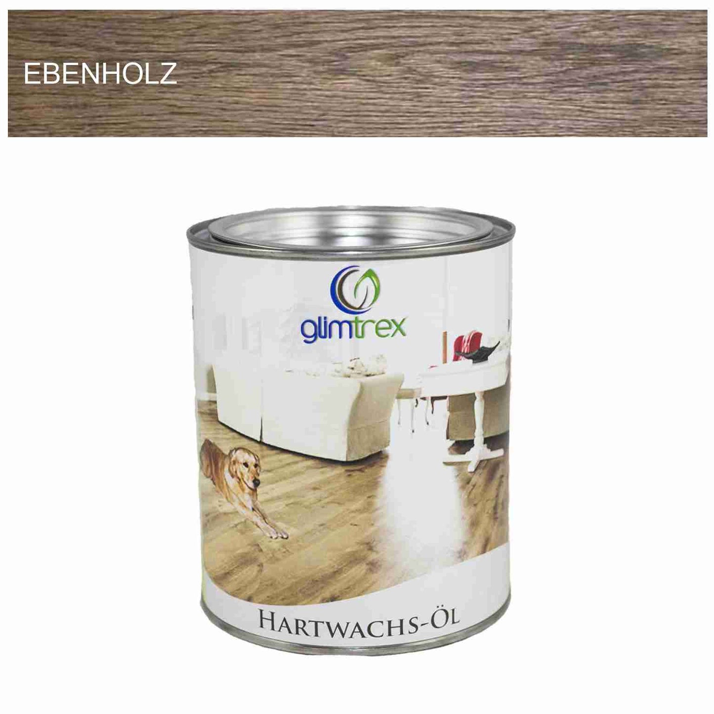 Hartwachs-Öl farbig (1 l)