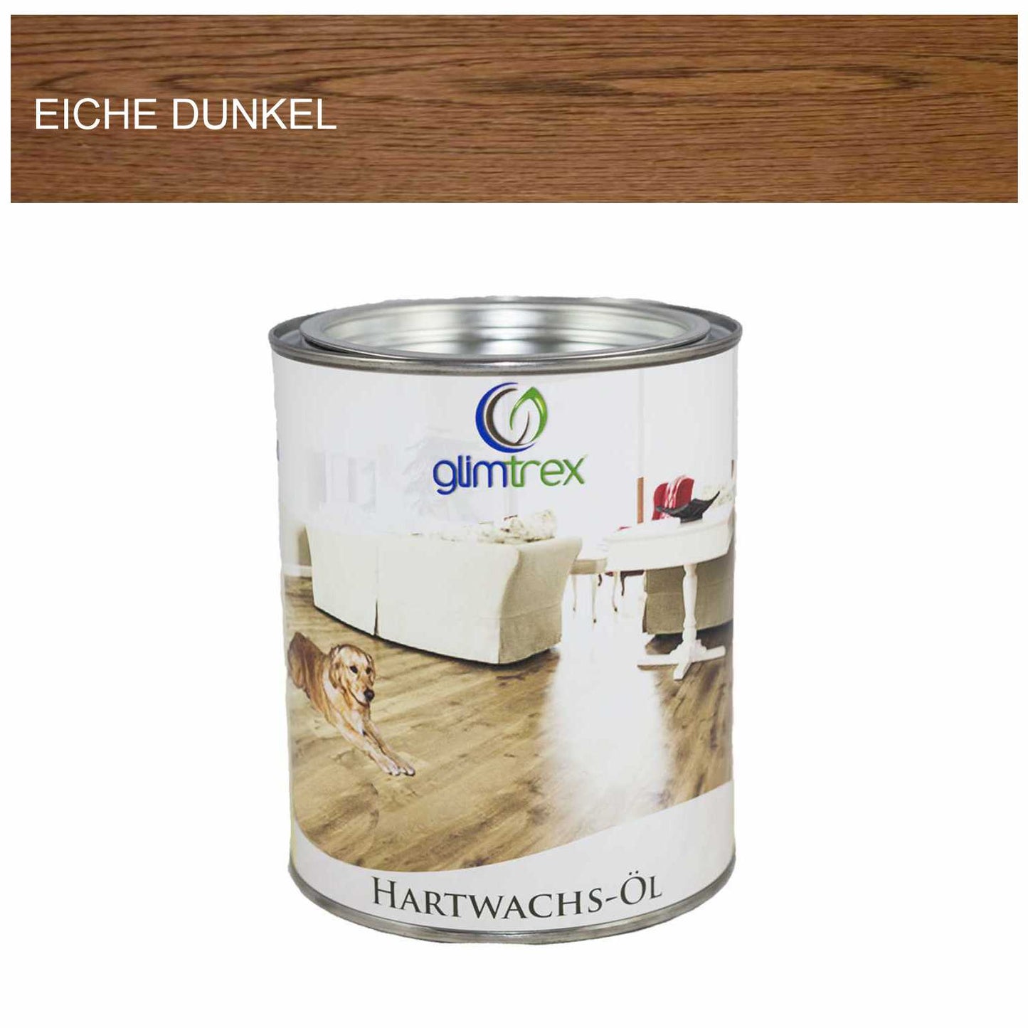 Hartwachs-Öl farbig (1 l)