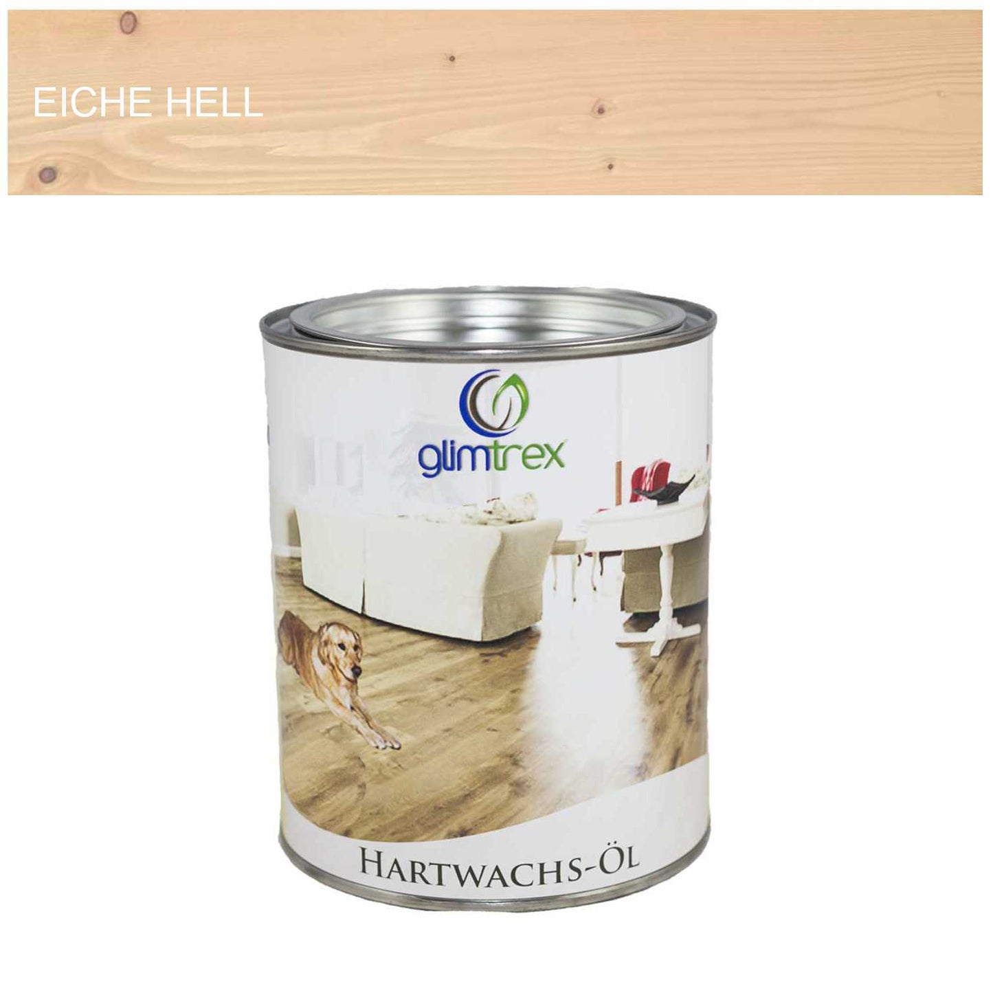 Hartwachs-Öl farbig (1 l)