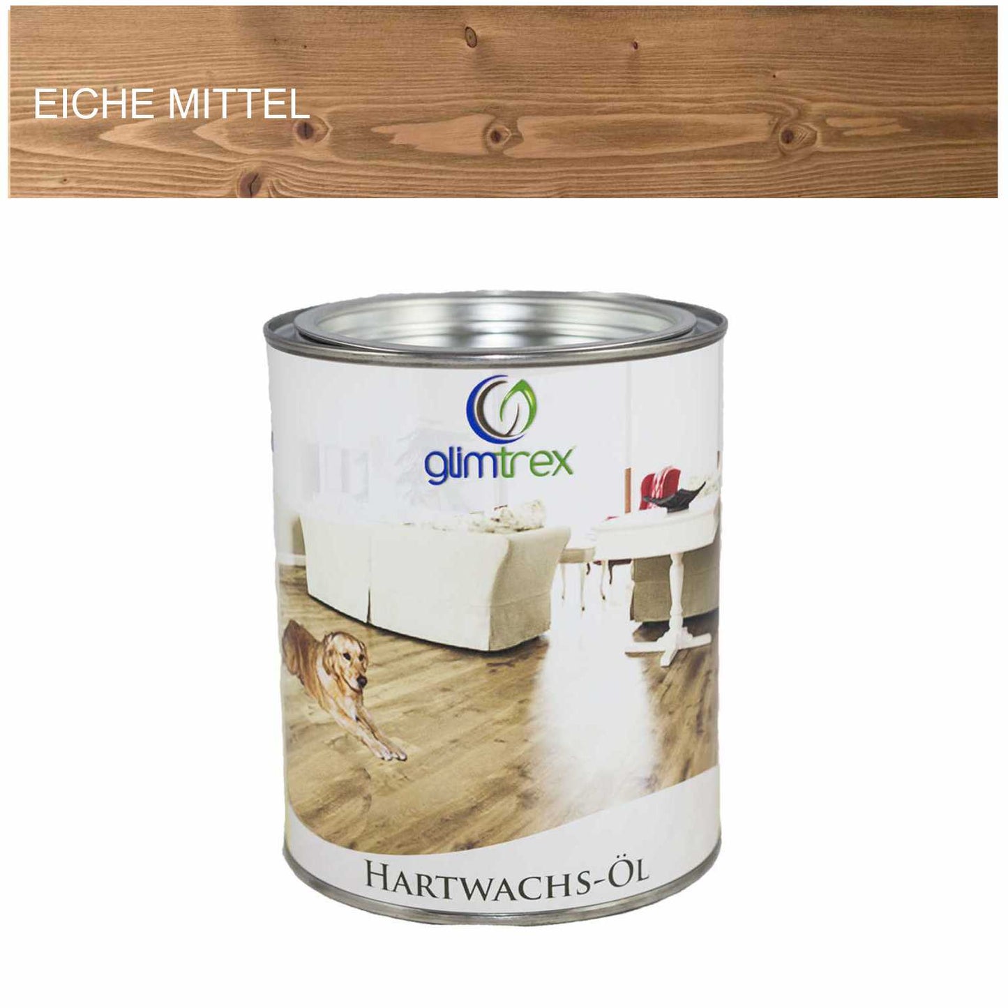 Hartwachs-Öl farbig (1 l)
