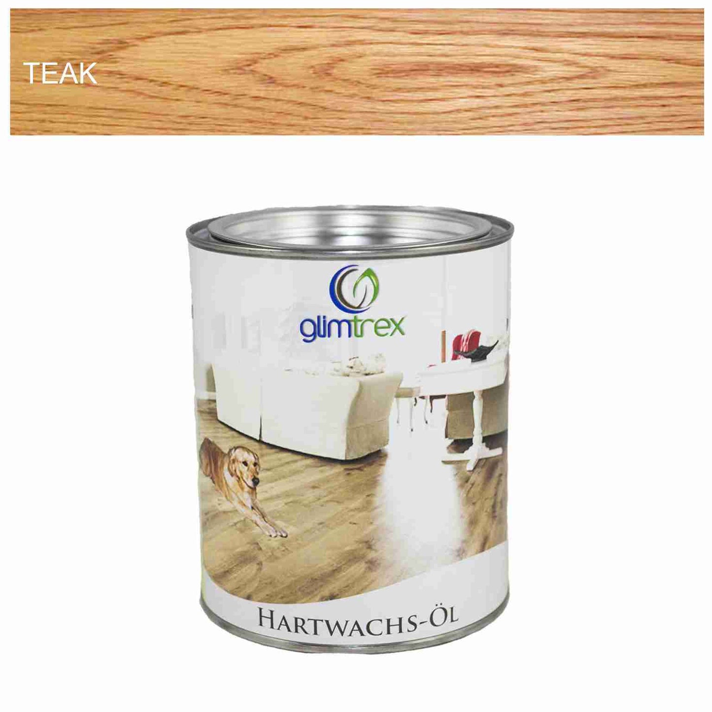 Hartwachs-Öl farbig (1 l)