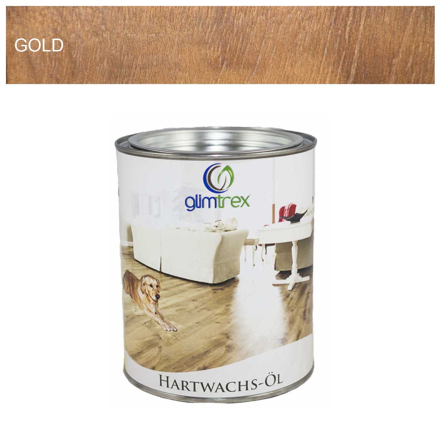 Hartwachs-Öl farbig (1 l)
