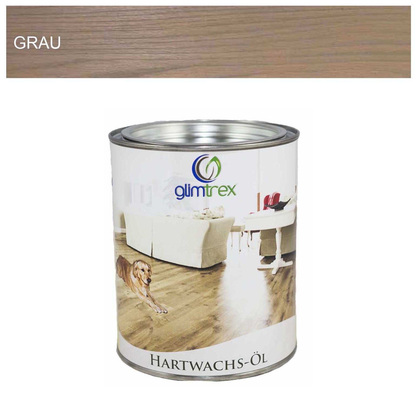 Hartwachs-Öl farbig (1 l)