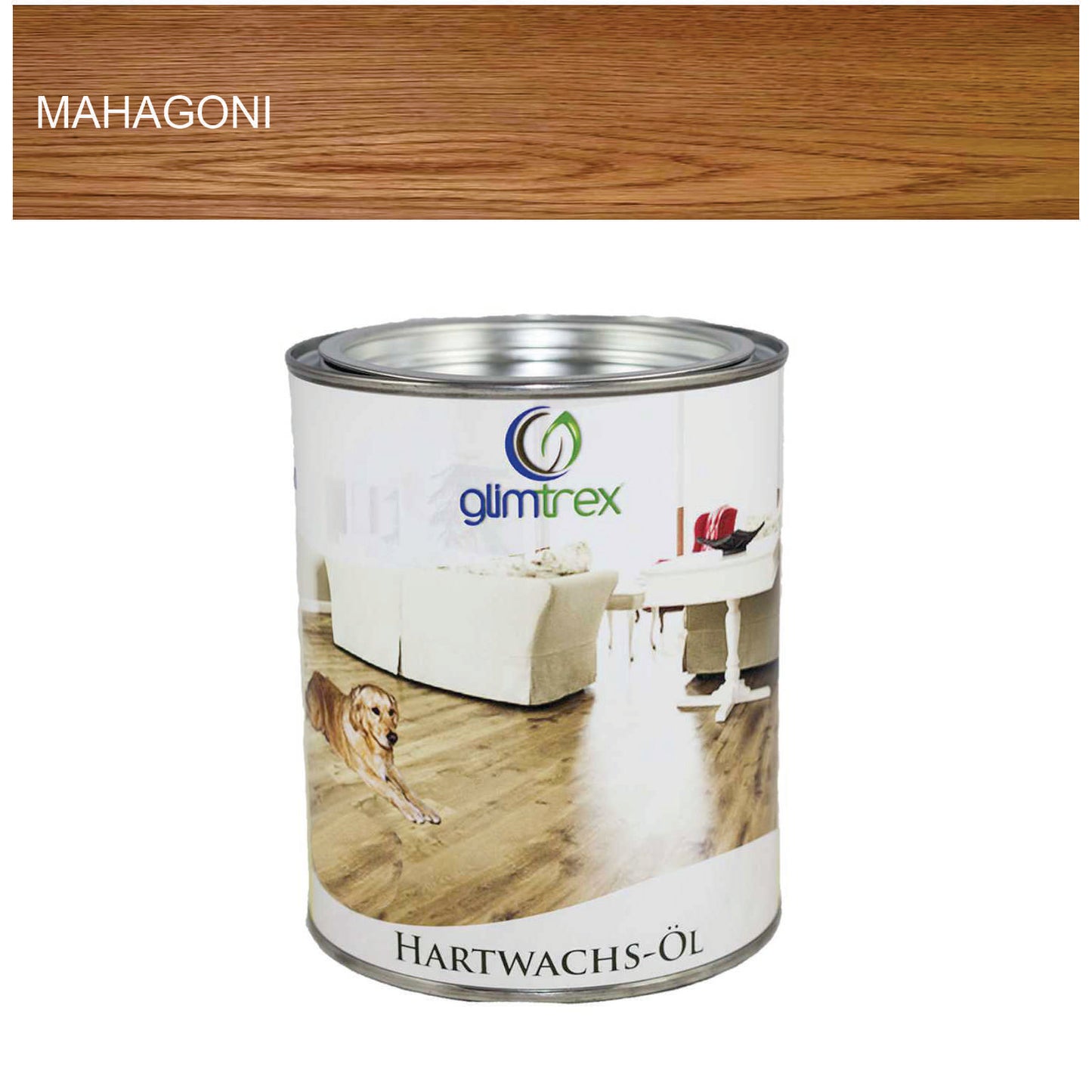 Hartwachs-Öl farbig (1 l)