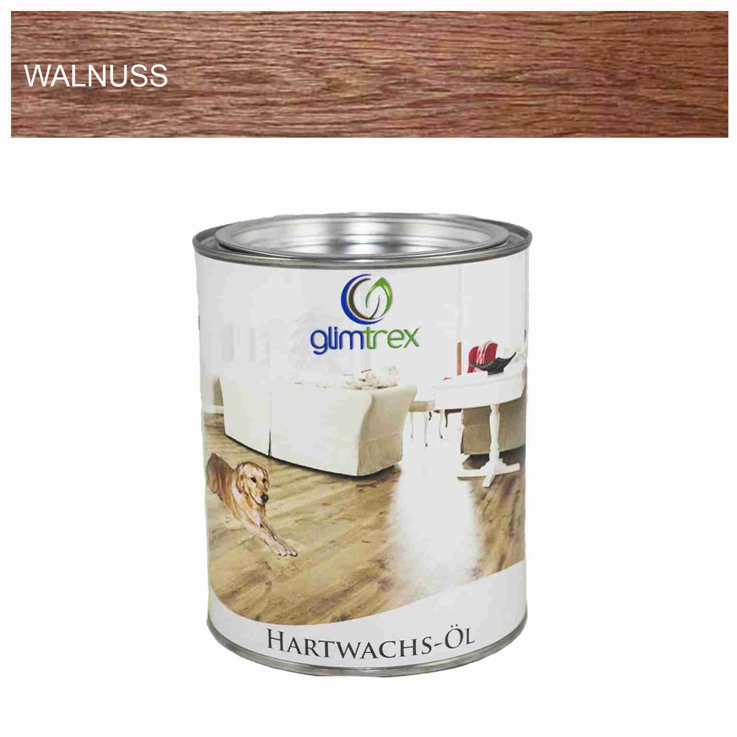 Hartwachs-Öl farbig (1 l)